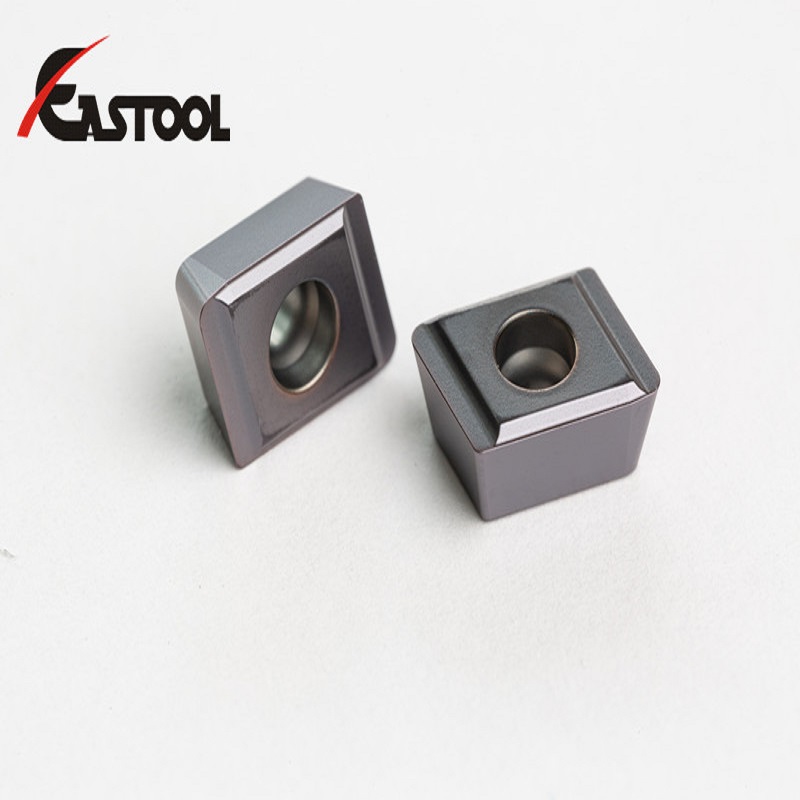 車床切削刀具硬質(zhì)合金鉆削刀片 800-06T308M-I-G，用于深孔加工，帶 PVD 涂層